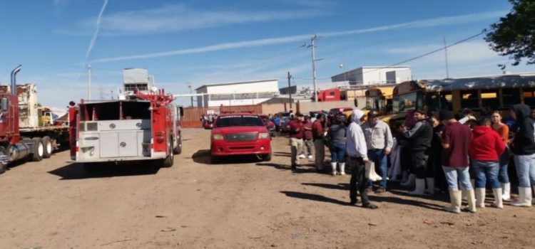 Fuga de amoniaco en empacadora de Los Mochis deja 8 lesionados