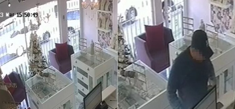 Hombre armado asalta en local comercial en Jardines de Fátima