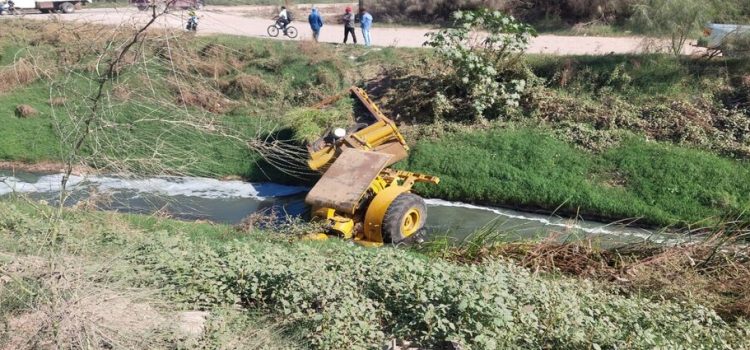 Trabajador cayó a un dren en el sector Virreyes