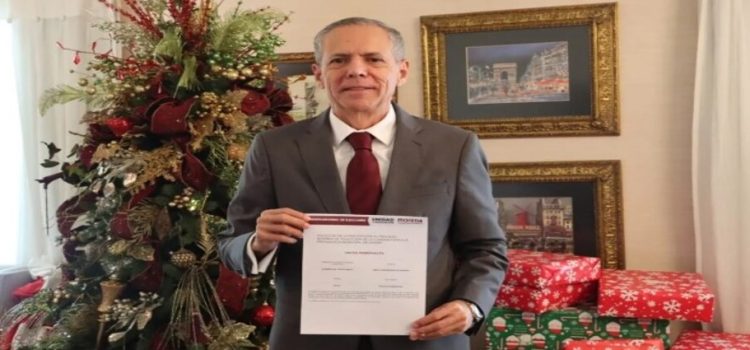 Gerardo Vargas Landeros se registró oficialmente para buscar la reelección