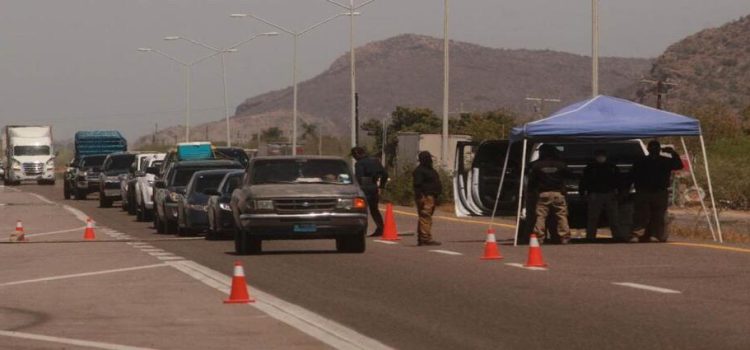La FGR anunció que no se suspenderán retenes federales en Sinaloa