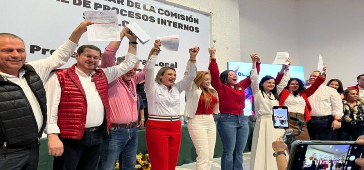 Se registran oficialmente los candidatos del PRI a las alcaldías y diputaciones locales de Sinaloa