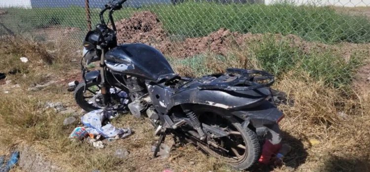 Motociclista resulta lesionado tras accidente en el sector Fátima