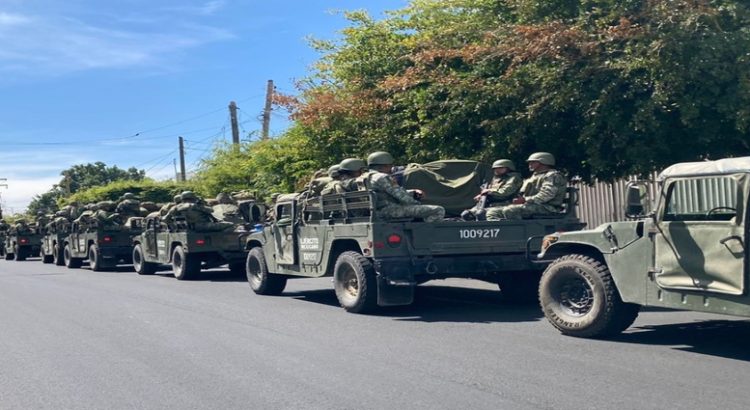 Despliegan a 300 militares para tareas de seguridad en Sinaloa