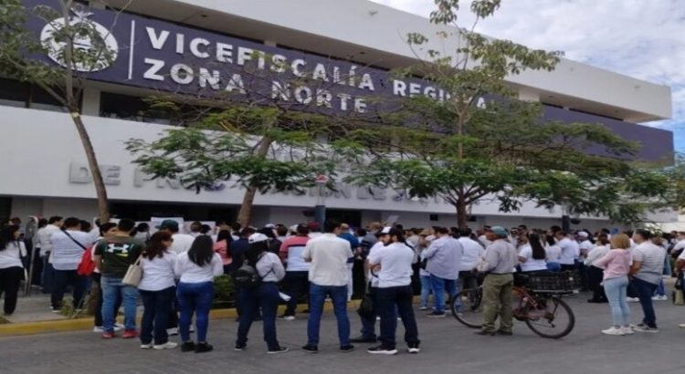 Pasistas se manifestaron en la Vicefiscalía zona norte por desaparición de directivos