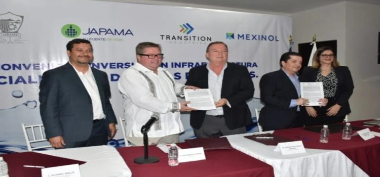 Firman convenio para que Mexinol recicle aguas residuales de Los Mochis