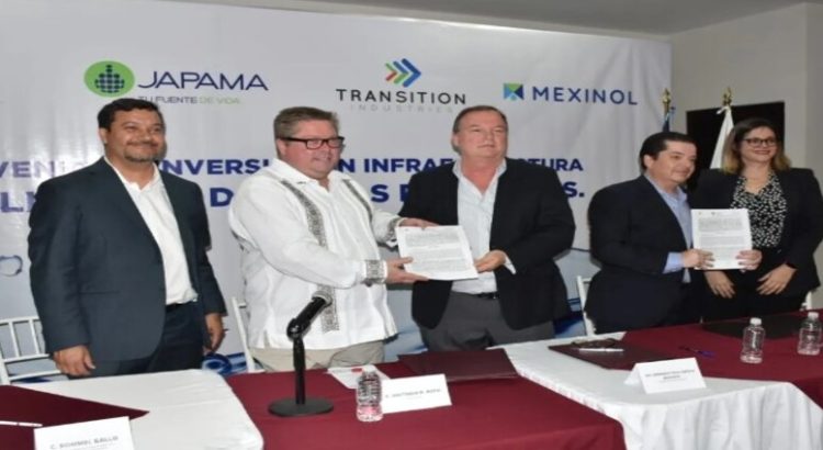 Firman convenio para que Mexinol recicle aguas residuales de Los Mochis