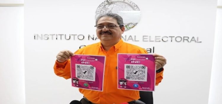 El INE en Sinaloa presenta aplicación móvil “APPrende INE”