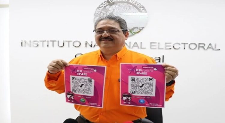 El INE en Sinaloa presenta aplicación móvil “APPrende INE”