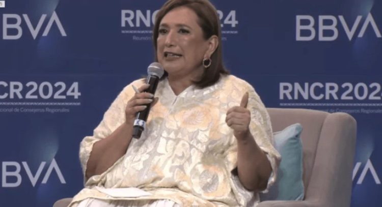 Xóchitl Gálvez critica a Claudia Sheinbaum por considerar la elección «un mero trámite»