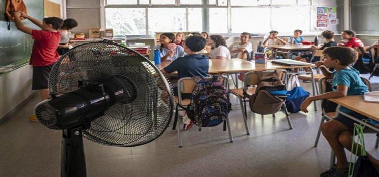 En Sinaloa más de 400 escuelas no tienen aires acondicionados