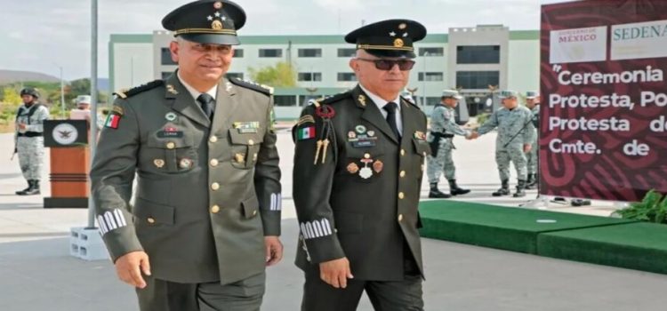 Cambian de mando en Guardia Nacional en Sinaloa a militar con experiencia
