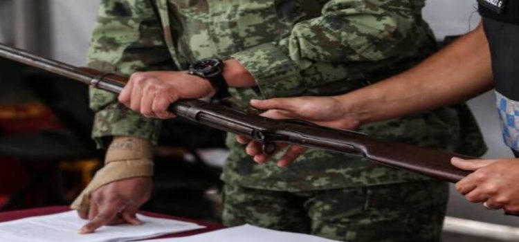 Captan 369 armas en campaña de desarme voluntario en Sinaloa