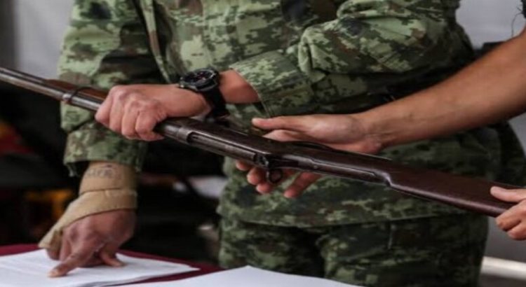 Captan 369 armas en campaña de desarme voluntario en Sinaloa