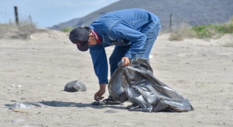 Realizan jornada de limpieza en Playa El Maviri