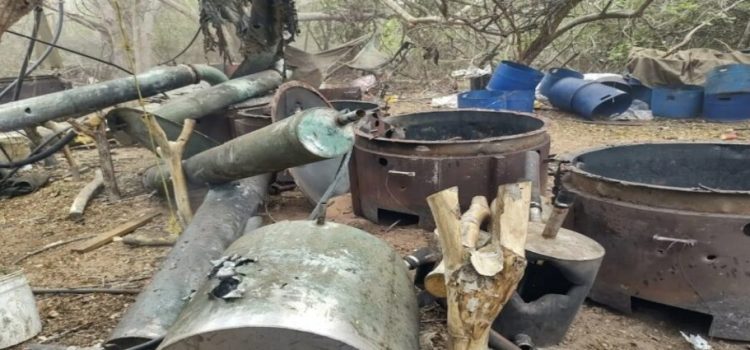 Ejército Mexicano desmanteló 13 laboratorios clandestinos en Sinaloa