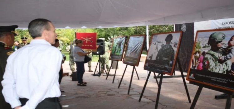 Ejército Mexicano inauguró la muestra fotográfica “La gran fuerza de México”