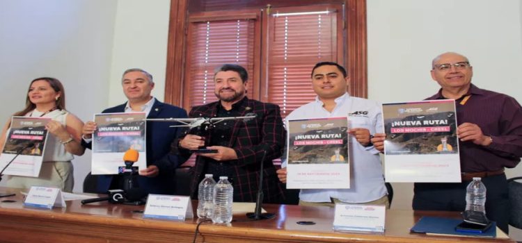 A partir del 12 septiembre iniciará la nueva ruta Los Mochis–Creel