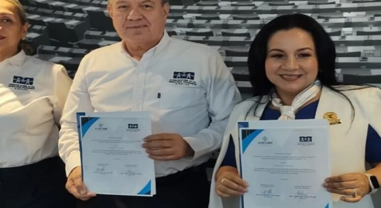 A fin de promover los derechos humanos firman convenio la CEDH y AMEXME Los Mochis