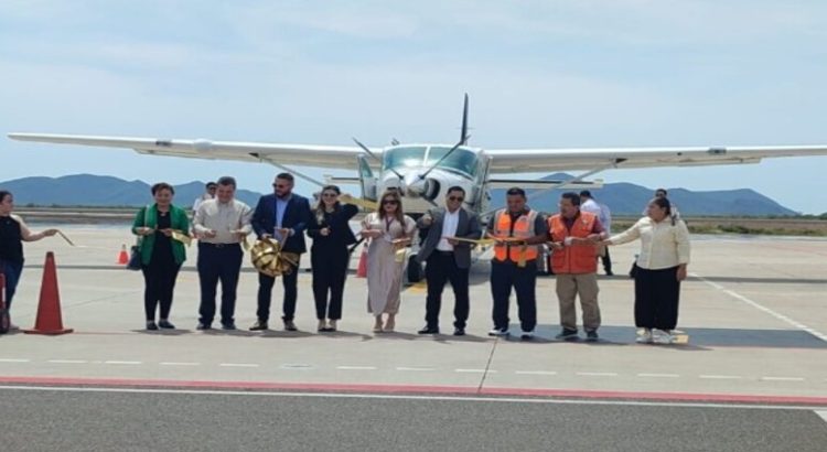Inauguran ruta aérea Los Mochis-Creel