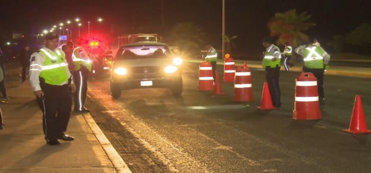 Sancionan a 30 automovilistas en el operativo alcoholímetro