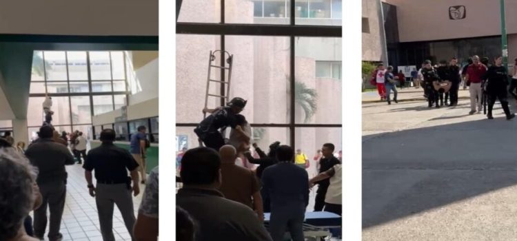 Detienen a hombre por alterar el orden en clínica del IMSS en Los Mochis