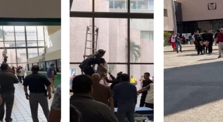 Detienen a hombre por alterar el orden en clínica del IMSS en Los Mochis