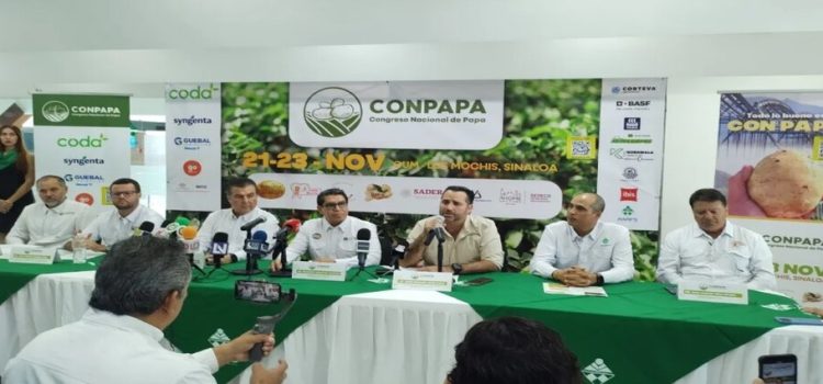 Los Mochis será sede del Congreso Nacional de Papa (CONPAPA)