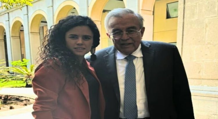 Luisa María Alcalde respalda al gobernador de Sinaloa: “no está solo, cuenta con el respaldo de la Federación y de Morena”