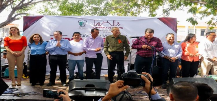 Festejan octavo aniversario de la Zona 30 en Los Mochis