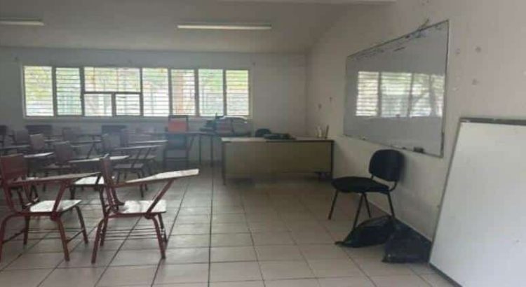 Escuelas de Sinaloa con alto nivel de ausentismo por violencia