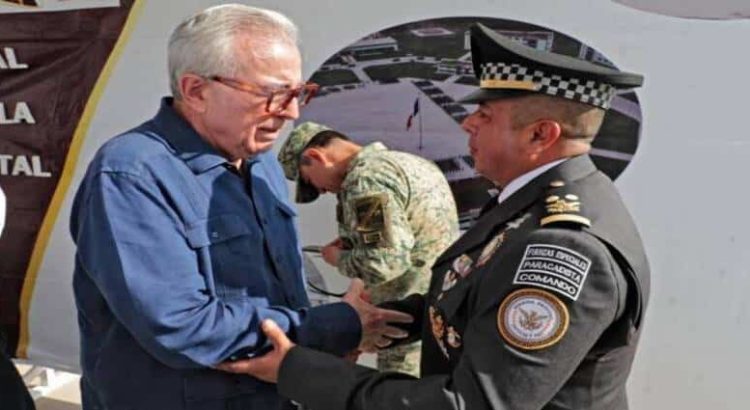 Rinde protesta Jorge Enrique Martínez como Coordinador de la GN en Sinaloa
