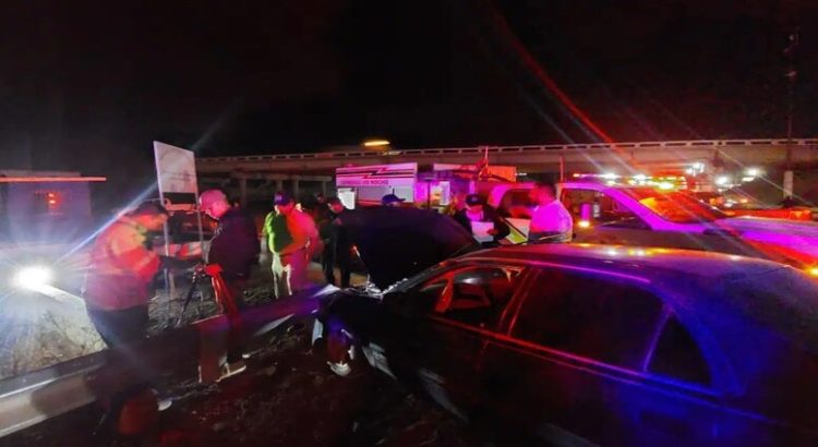 Recuperan cuerpo de accidente tipo canalazo por el libramiento oriente