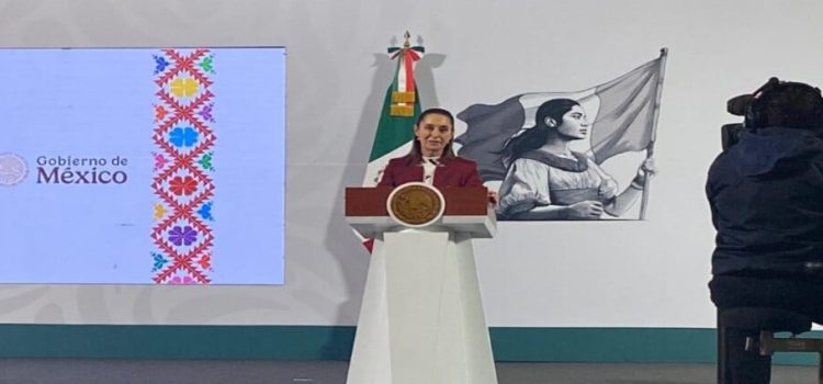 Refrenda Sheinbaum estrategia de construcción de paz en Sinaloa