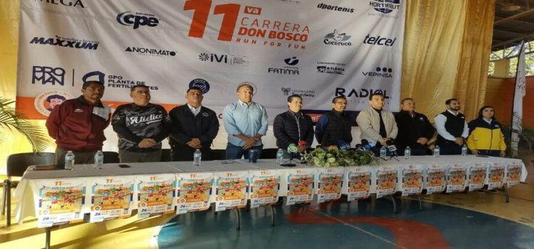 Anuncian e invitan a participar en la 11va Carrera Don Bosco en Los Mochis