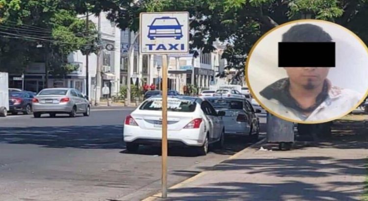 Detienen a hombre tras amenazar y asaltar a un taxista
