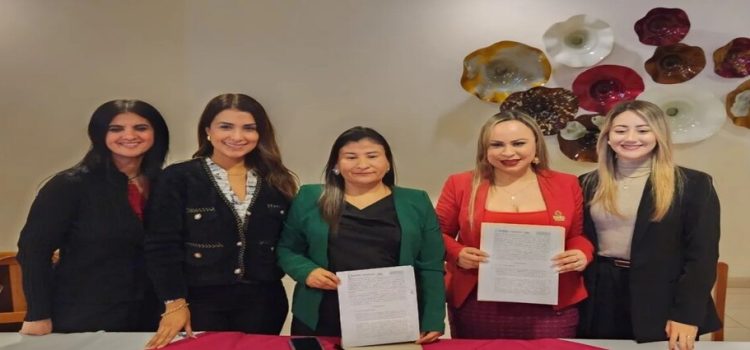 AMMJE Los Mochis firma convenio con el Centro de Justicia para las Mujeres