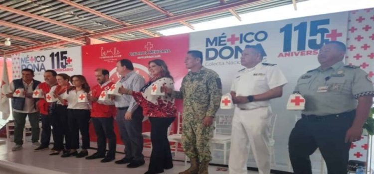 Inicia la Colecta Nacional 2025 en Cruz Roja Los Mochis con una meta de 4.4 millones de pesos