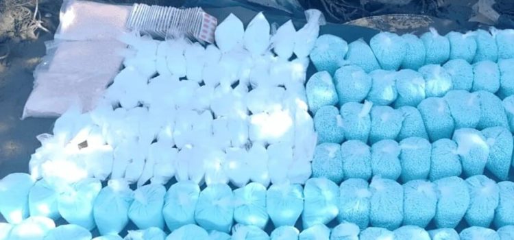 Aseguran 266 mil pastillas de fentanilo en Sinaloa