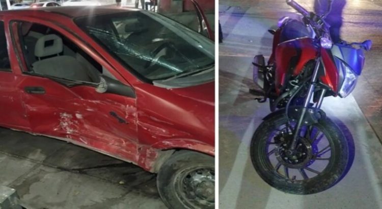 Carambola deja 2 personas lesionadas