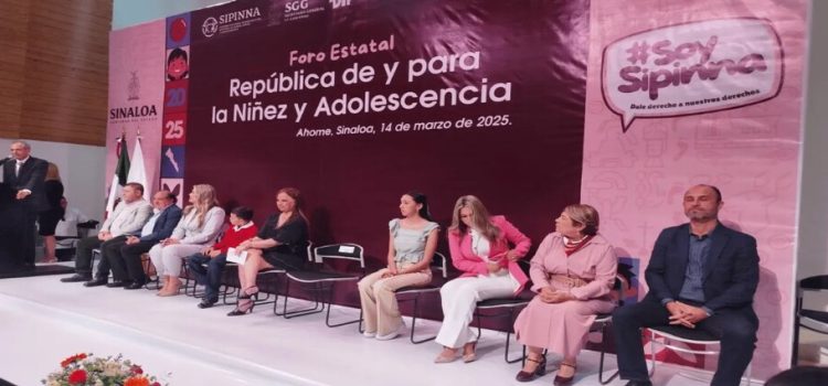 Ahome,sede del Foro Estatal “República de y para la Niñez y Adolescencia”