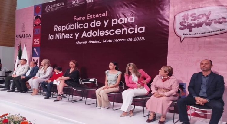 Ahome,sede del Foro Estatal “República de y para la Niñez y Adolescencia”