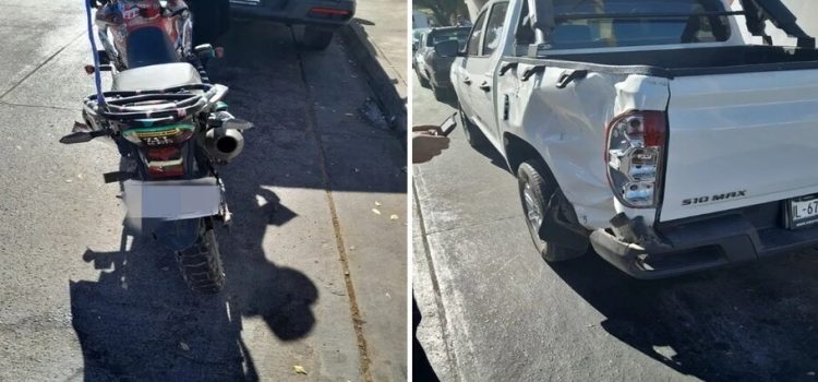 Motociclista resulta gravemente lesionado tras accidente vial en el fraccionamiento Álamo Country