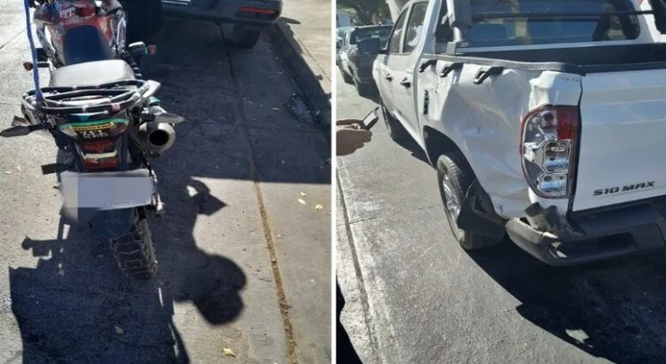 Motociclista resulta gravemente lesionado tras accidente vial en el fraccionamiento Álamo Country