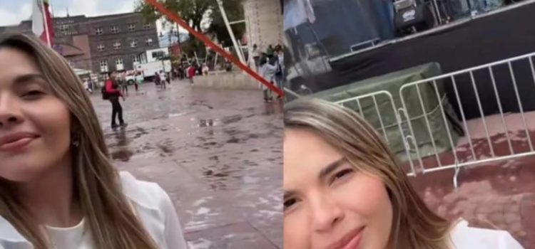 Cantante ofrece concierto… sin público