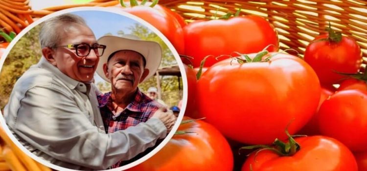 Rocha Moya expresa respaldo a productores de tomate ante sanciones de EU