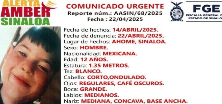 Localizan sano y a salvo al menor de edad desaparecido en Los Mochis