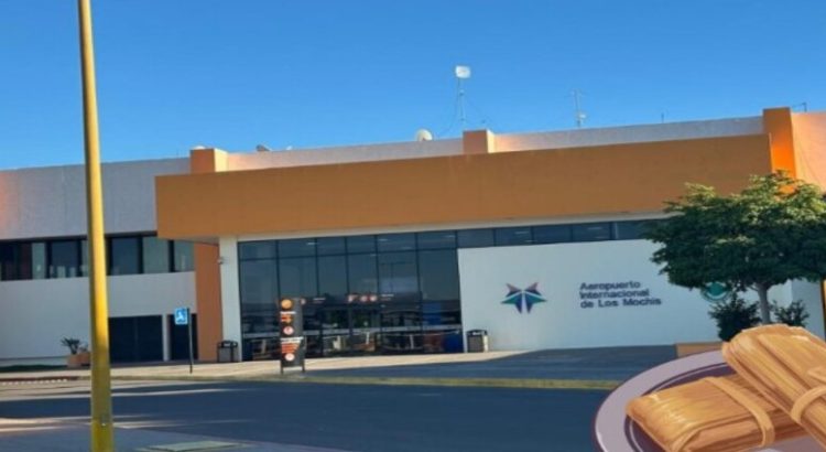 Tamales causan alboroto en el aeropuerto de Los Mochis