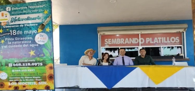 Lanzan el concurso de pintura Naturalizarte en Los Mochis