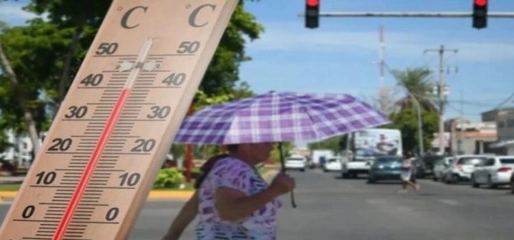 Temperaturas en Sinaloa alcanzarán hasta 41°C